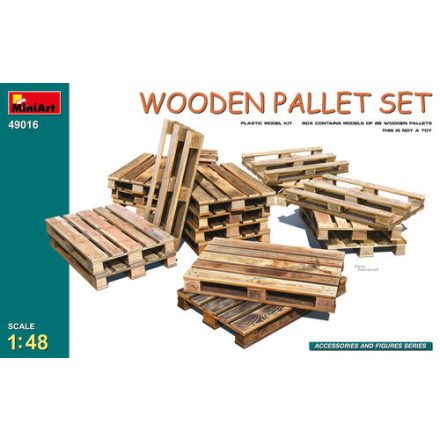 Miniart Wooden Pallet Set makett