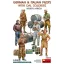 MiniArt German & Italian Pilots with DAL Soldiers North Africa makett