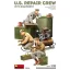 MiniArt - U.S. Repair Crew w/Equipment 1:35 figura készlet
