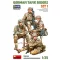 MiniArt German Tank Riders Set 1 - Resin Heads makett