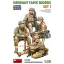 MiniArt German Tank Riders Set 1 - Resin Heads makett