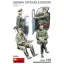 MiniArt German WWII Officers & Drivers makett