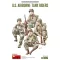 MiniArt - U.S. Airborne Tank Riders 1:35 harci jármű makett