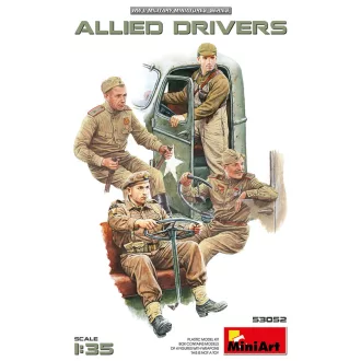 MiniArt - Allied Drivers 1:35 figura készlet