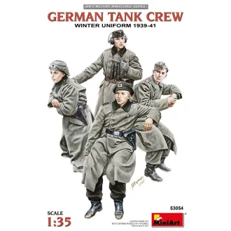   MiniArt - German Tank Crew. Winter Uniform. 1939-41 1:35 harci jármű makett