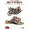 MiniArt - Rest & Fighting. U.S. Soldiers w/ WLA Motorcycles 1:35 figura készlet