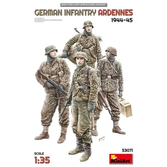   MiniArt - German Infantry. Ardennes 1944-45 1:35 figura készlet