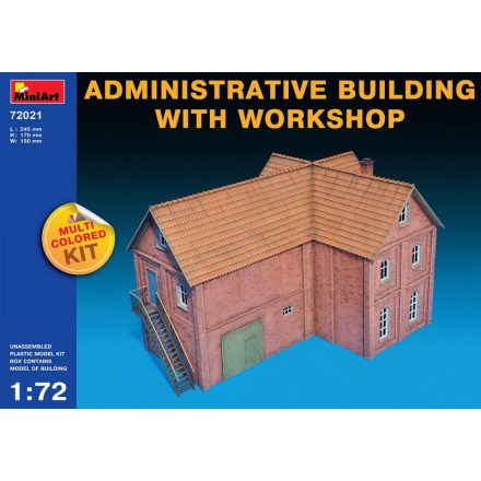 MiniArt Administrative Building with Workshop