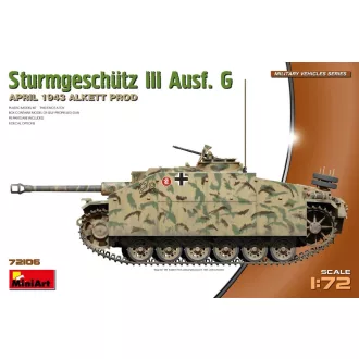   MiniArt - StuG III Ausf. G April 1943 Prod 1:72 harci jármű makett