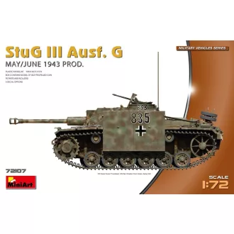   MiniArt - StuG III Ausf. G May/June 1943 Prod 1:72 harci jármű makett