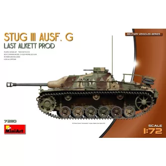   MiniArt - StuG III Ausf. G Last Alkett Prod 1:72 harci jármű makett