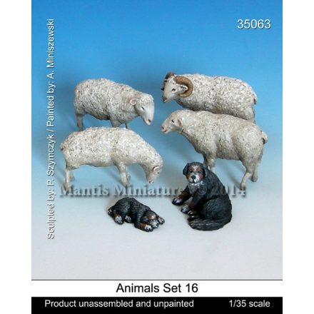 Mantis Miniatures Animals Set 16