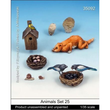 Mantis Miniatures Animals Set 25