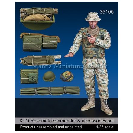 Mantis Miniatures KTO Rosomak commander & acc. set
