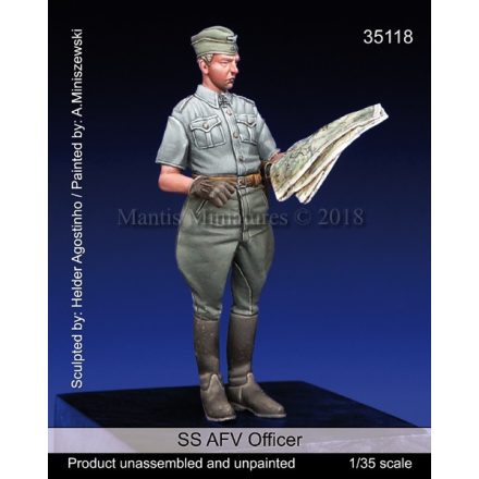 Mantis Miniatures SS AFV Officer