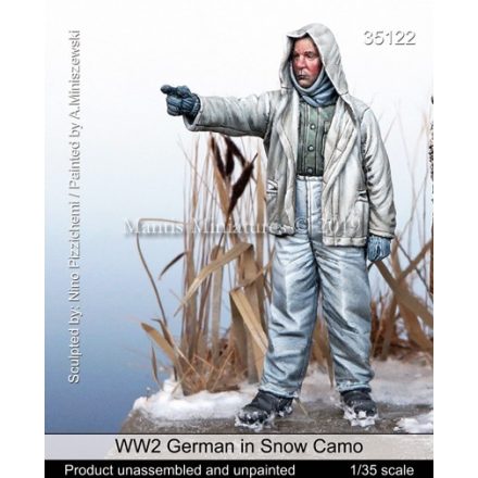 Mantis Miniatures WW2 German in Snow Camo