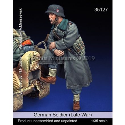 Mantis Miniatures German Soldier (Late War)