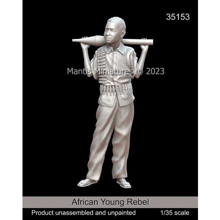 Mantis Miniatures African Young Rebel