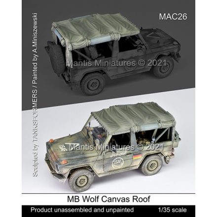 Mantis Miniatures MB Wolf Canvas Roof (Revell)