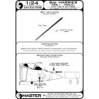 Master Model Harrier FRS.1 / FRS.51 - Pitot Tube & Angle Of Attack probe