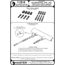 Master Model Hawker Hurricane Mk IIC - Hispano Mk II 20mm cannons (with round recoil springs)