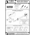 Master Model Additional types of warheads for British RP-3 Rocket (60LB F, 25LB SAP, 25LB AP)
