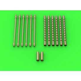   Master Model Grumman F6F-5 Hellcat - early armament (.50 cal Browning barrels with drilled cooling jackets) (Airfix)