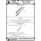 Master Model German aircraft machine gun MG-17 barrels (2pcs)