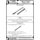 Master Model German aircraft machine gun MG-131 barrels (2pcs)