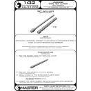 Master Model Japanese Type 97 7,7mm machine gun barrels (2pcs)