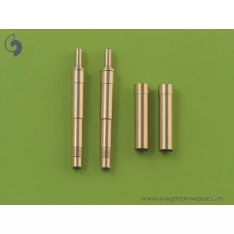   Master Model German aircraft machine gun MK 108 (30mm) barrels & blast tubes (2pcs)