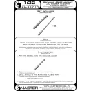 Master Model Browning AN/M2 aircraft .30 caliber (7,62mm) barrels (2pcs)