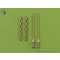 Master Model British Mk 2 Browning .303 caliber (7,7mm) with flash hider (2pcs)