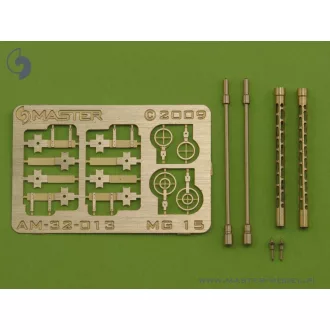   Master Model German aircraft machine gun MG 15 - turned barrels and etched sights (2pcs)