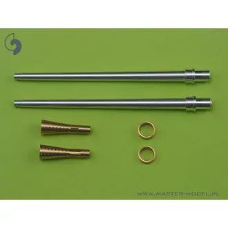   Master Model German aircraft cannon 3,7cm Flak 18 gun barrels (2pcs)