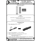 Master Model Japanese Ho-103 12,7mm machine gun barrels (2pcs)