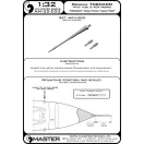 Master Model Panavia Tornado Pitot Tube & Angle Of Attack probes