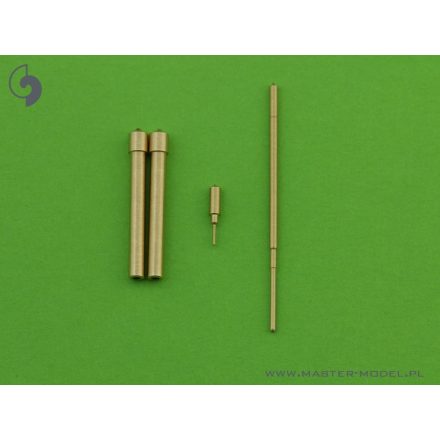 Master Model He-162 Salamander - armament and detail set (MG 151 barrel tips, nose gear indicator and Pitot Tube)