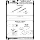 Master Model F-4 Phantom II (short nose versions) - F-4B, C, D, J, N, S and all British variants