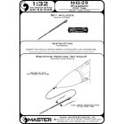 Master Model MiG-29 (Fulcrum) - Pitot Tube