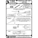 Master Model MiG-21 U, US, UM (Mongol) - Pitot Tube