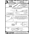Master Model MiG-21 U, US, UM (Mongol) - Pitot Tube