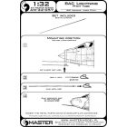 Master Model BAC Lightning - Pitot Tube