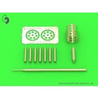 Master Model Fairchild A-10 Thunderbolt II - GAU-8 Avenger gun tip and Pitot Tube