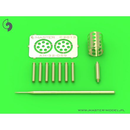 Master Model Fairchild A-10 Thunderbolt II - GAU-8 Avenger gun tip and Pitot Tube