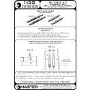 Master Model Bf 109 E & T armament set (MG 17 tips, MG FF barrels)