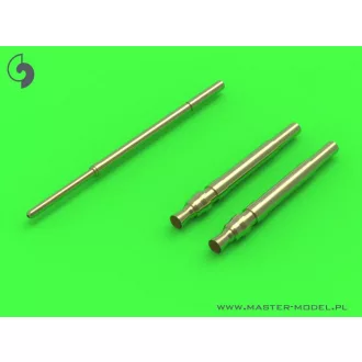   Master Model Bf 109 F, G1 - G4 armament set (MG 17 tips) & Pitot Tube