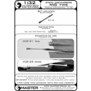 Master Model Static dischargers - type used on MiG jets (14pcs)