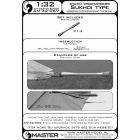 Master Model Static dischargers - type used on Sukhoi jets (14pcs)