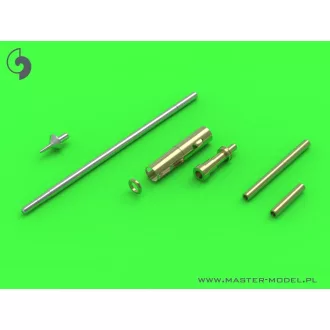   Master Model MiG-15 & MiG-15bis - gun barrels set, antenna base & Pitot Tube